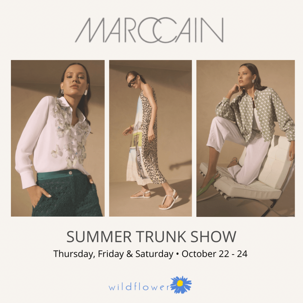 A First Look at Summer with Marc Cain oct 22 to 24