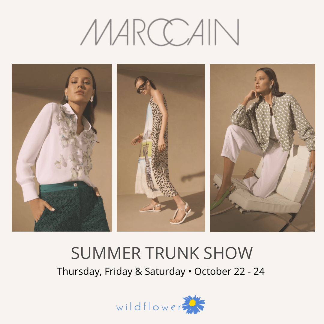 A First Look at Summer with Marc Cain oct 22 to 24
